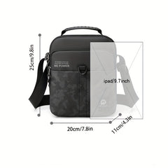 Casual Men's Sports Shoulder Bag Outdoor Street Crossbody Bag