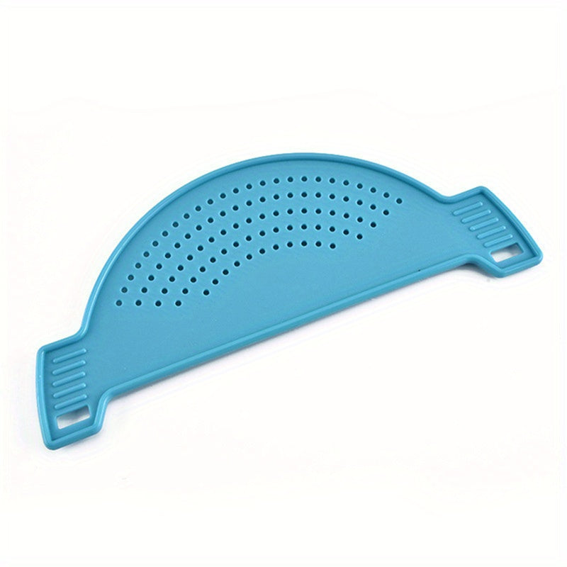 Handheld Plastic Pot Strainer with Handle for Fruits Vegetables Noodles