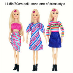 Doll Playset Outdoor Yacht Fast Boats Swim Ring Accessories Giftbox