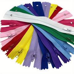 10pcs Mixed Colorful Nylon Coil Zippers Sewing Zippers For Tailor Sewing Crafts