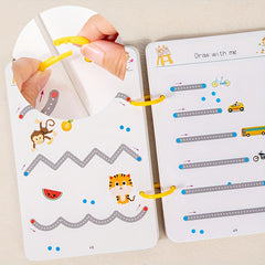 Reusable Practice Book Set with Pens and Stickers
