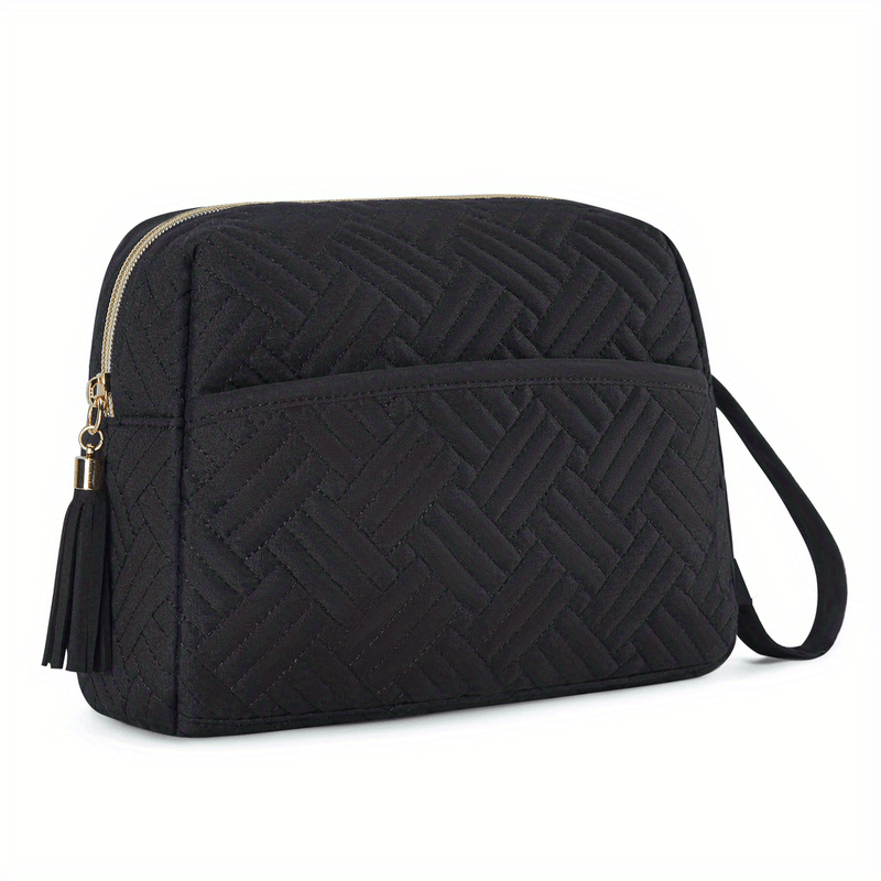 Travel Zipper Pouch Cosmetic Toiletry Bag Makeup Accessories Organizer