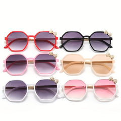 Children's Bowknot Cartoon Sunglasses Party Props