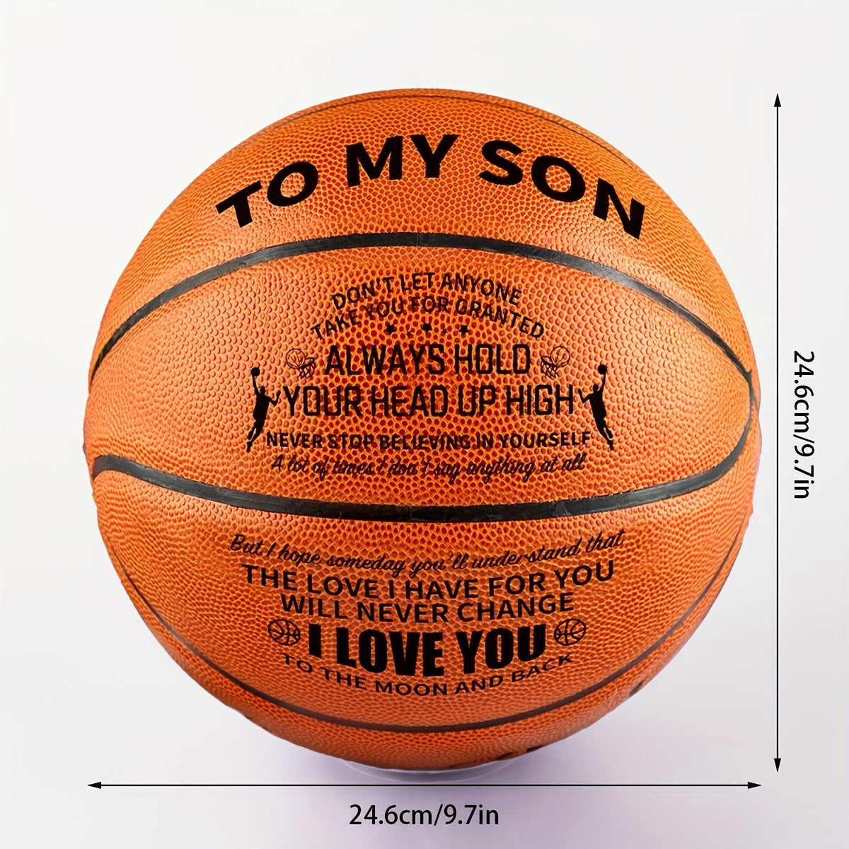 Engraved Kids Basketball with Pump