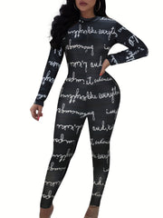 Casual Long Sleeve Jumpsuit for Women