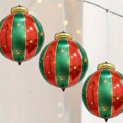 10pcs Christmas Hanging Balloons 68/58cm Party Decorative Supplies