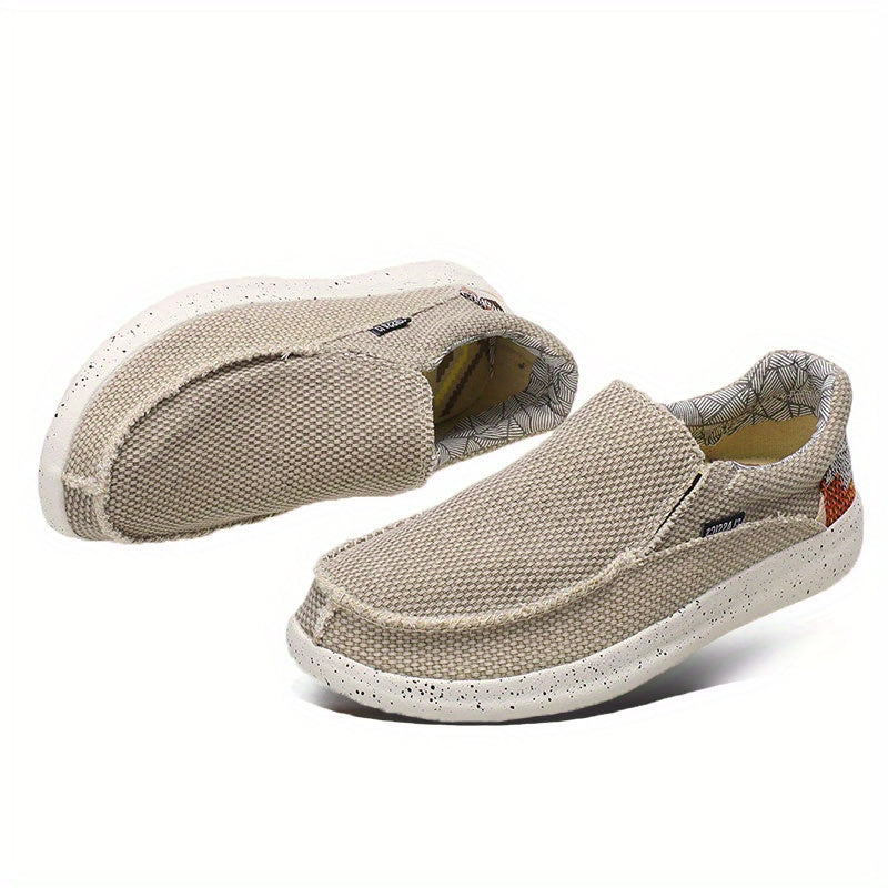 Men's Canvas Slip-On Loafers