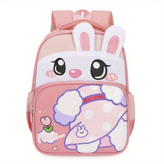 Kindergarten Cartoon Schoolbag Boys Girls Dinosaur Rabbit Backpack