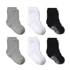 6 Pairs Non Slip Warm Ankle Socks for Baby Toddler