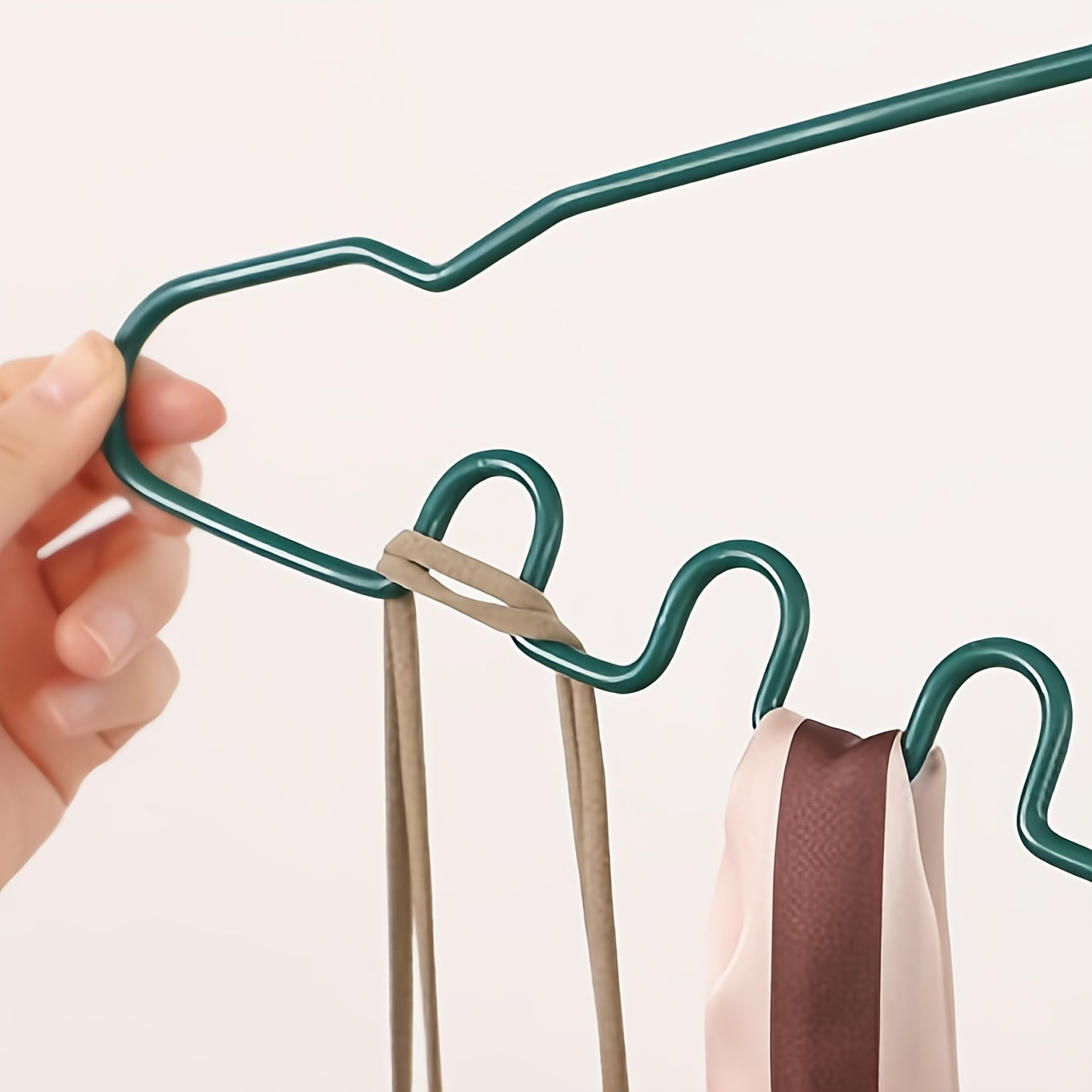 3pcs Stainless Steel Non-slip Cloth Hangers