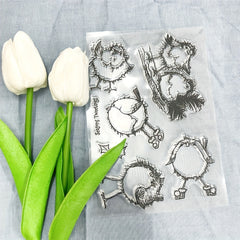 Animal Transparent Silicone Stamps for DIY Card Making