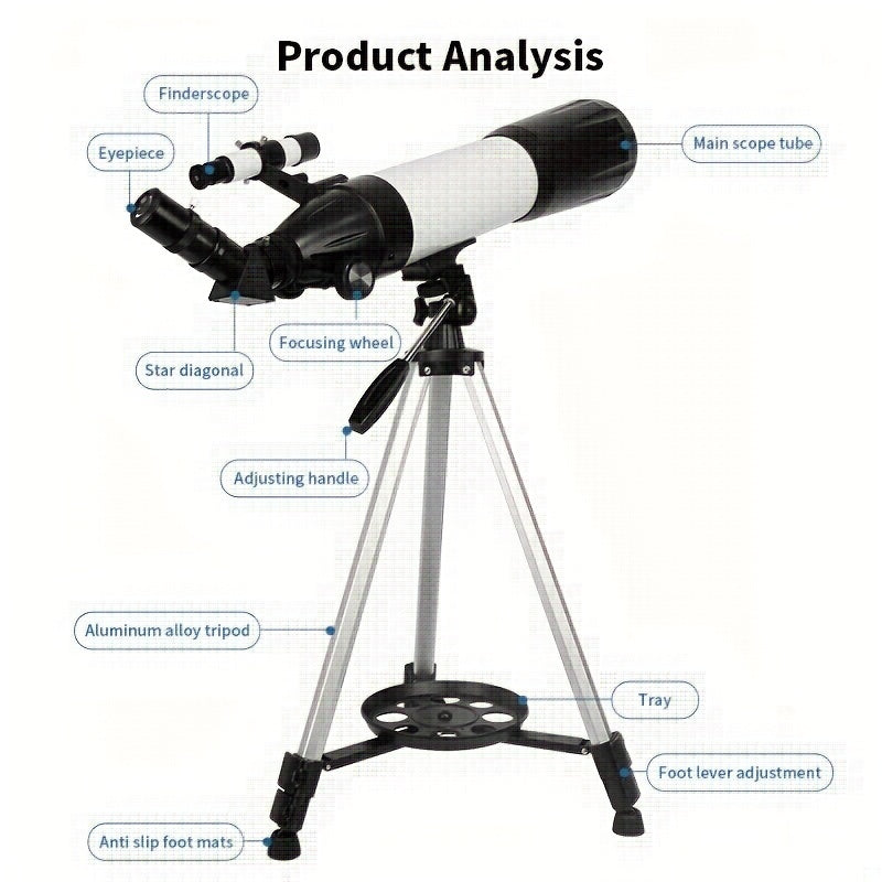Universe 60080 Professional Astronomical Telescope for High Definition Viewing