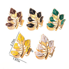 Metal Hair Claw Clips Flower Hair Clamp Geometric Hair Clips Hair Accessories