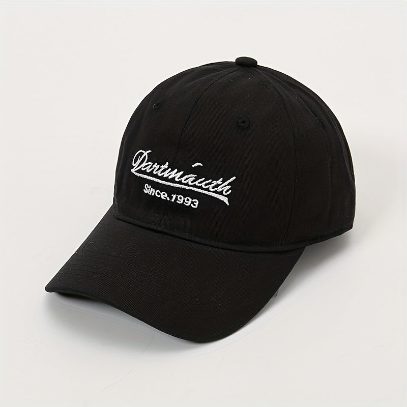 Letter Embroidery Baseball Cap Cotton Sun Hat Lightweight Adjustable Dad Hats