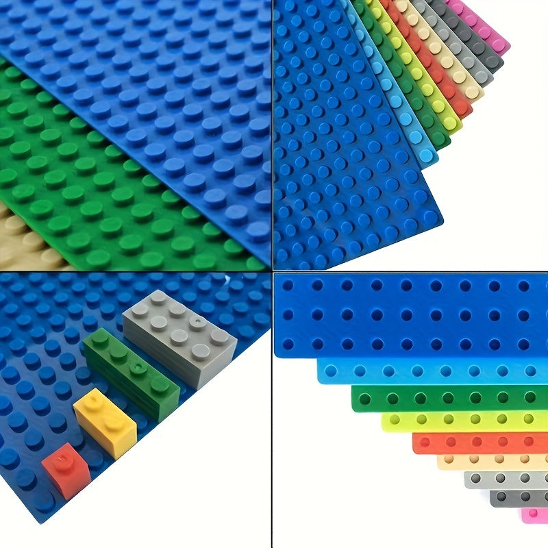 Building Base Plates Set, Multiple Colors, Educa