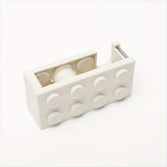 Building Block Adhesive Tape Holder with Cutter