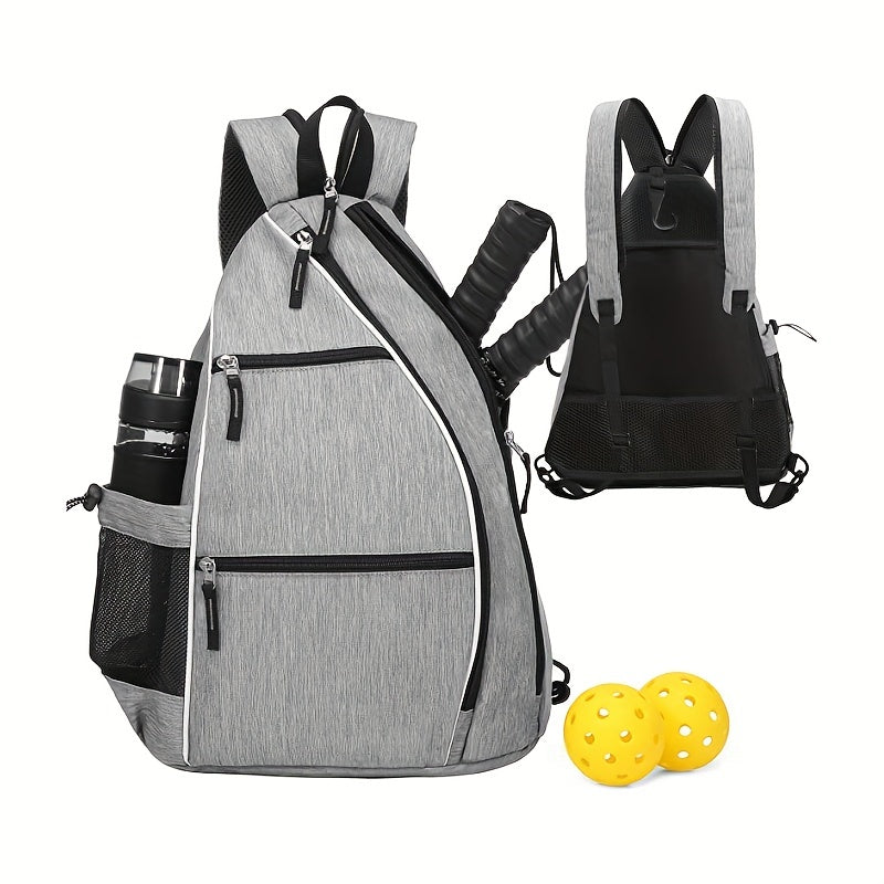 Large Waterproof Pickleball Shoulder Bag for Organization and Protection