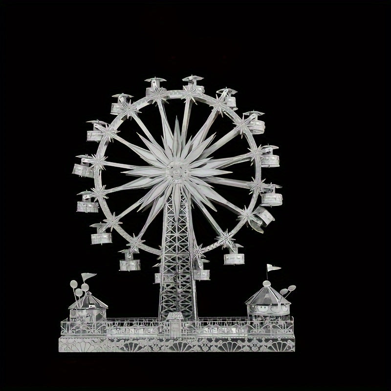 Metal Construction Toy Car Models 3D Puzzle Building Set