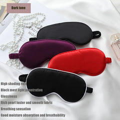 Double Sided Soft Sleep Eye Mask Solid Blackout Blindfold