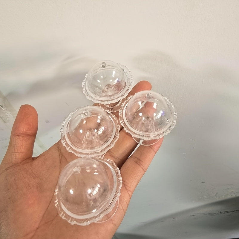 Dollhouse Transparent Tray with Lid Set - Kitchen Decor