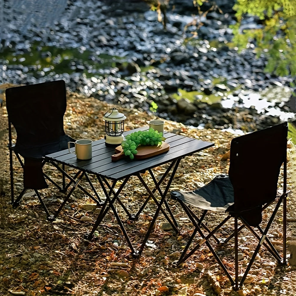 Portable Aluminum Folding Table for Camping Picnic