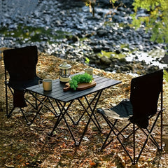 Portable Aluminum Folding Table for Camping Picnic