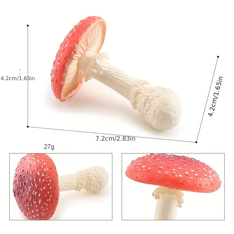 Plant Fungus Model Toys Poisonous Rope Umbrella Gooseberry Mushrooms