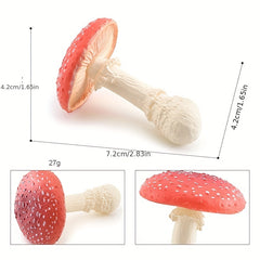 Plant Fungus Model Toys Poisonous Rope Umbrella Gooseberry Mushrooms