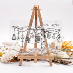 Snowflake Decorated Silicone Stamp
