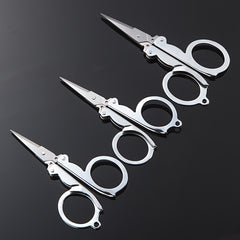 Portable Stainless Steel Scissors for Travel and Emergencies