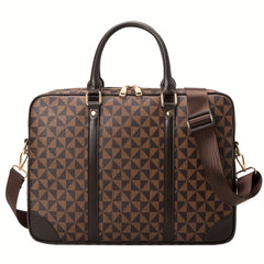 Large Capacity Business Commuter Briefcase - Laptop Bag Protective Cover