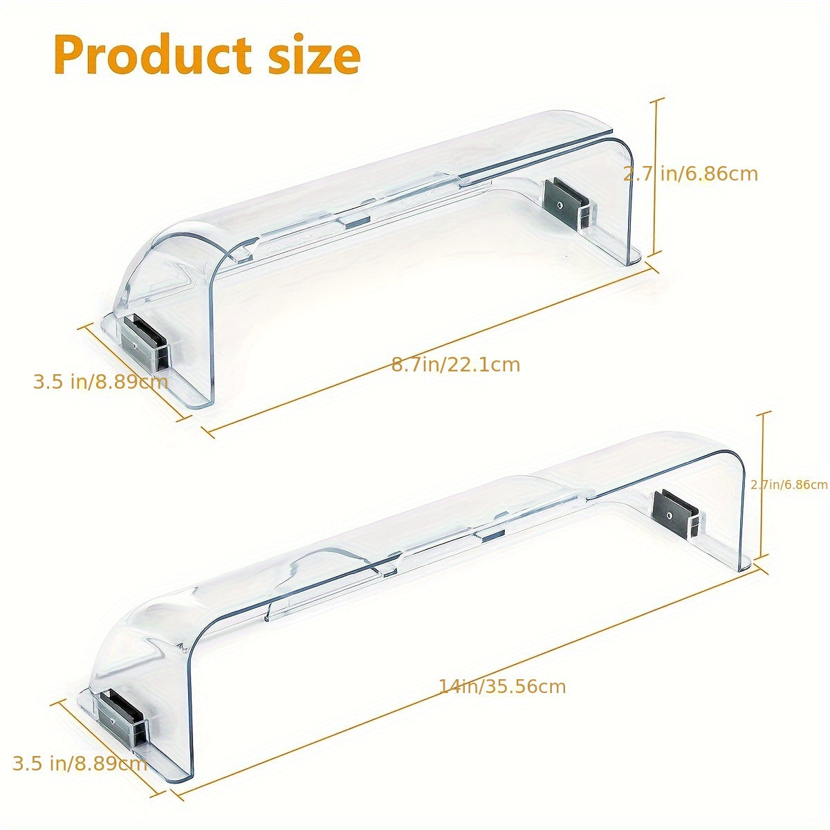 Strong Magnetic Air Vent Deflector 3pcs