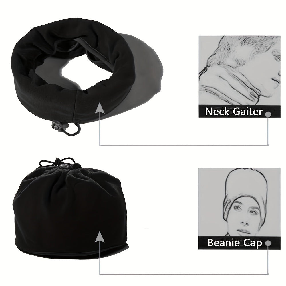 Winter Balaclava Full Face Mask Fleece Windproof Thermal Beanie Cover