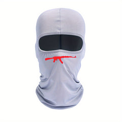 AK47 Print Mask Hood for Outdoor Riding Balaclava Hat