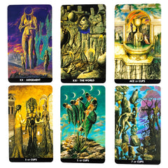 Surrealist Tarot English Deck Guidebook Magical Fate
