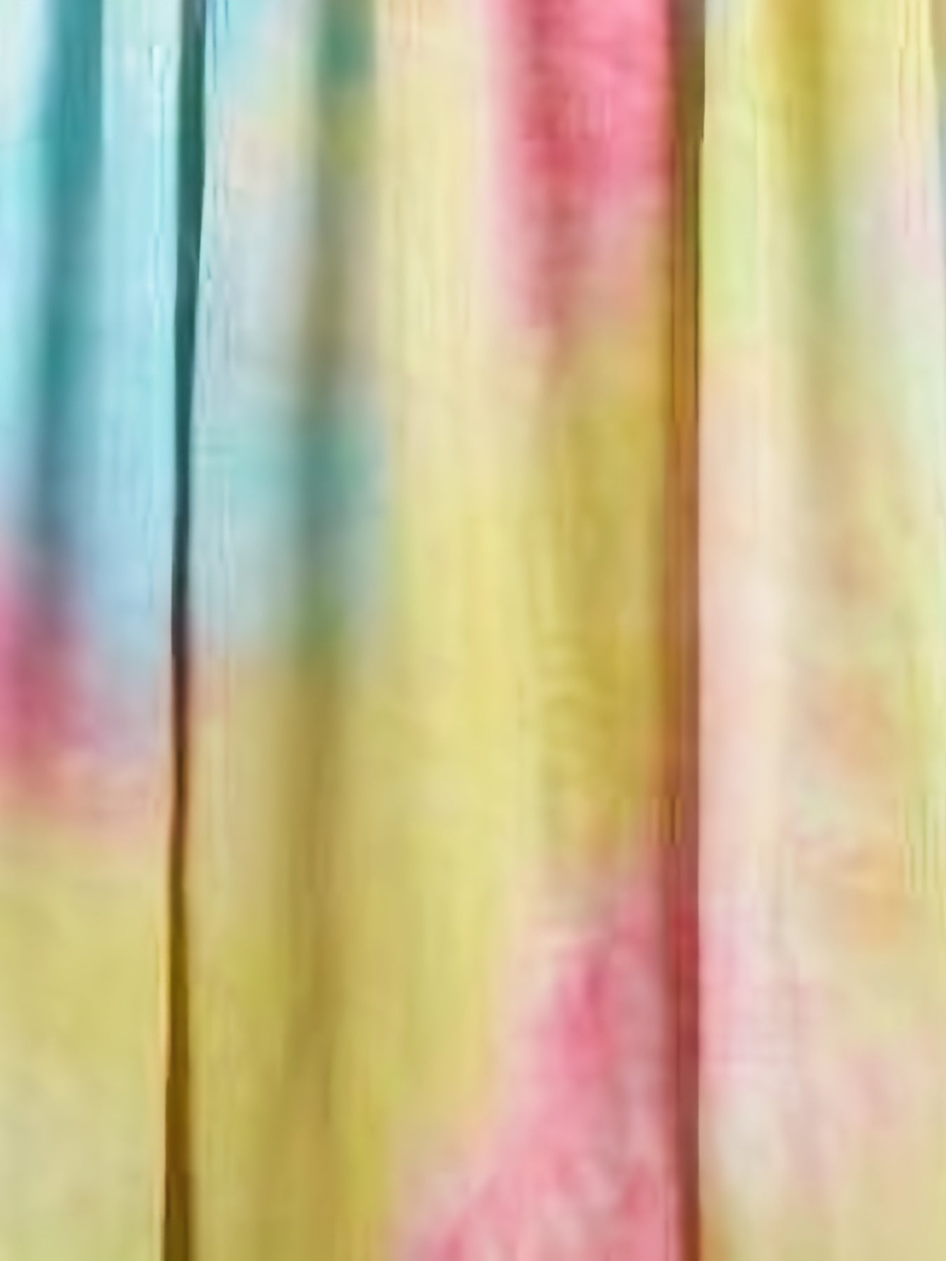  Women's Tie Dye Long Sleeve Ruched Dress
