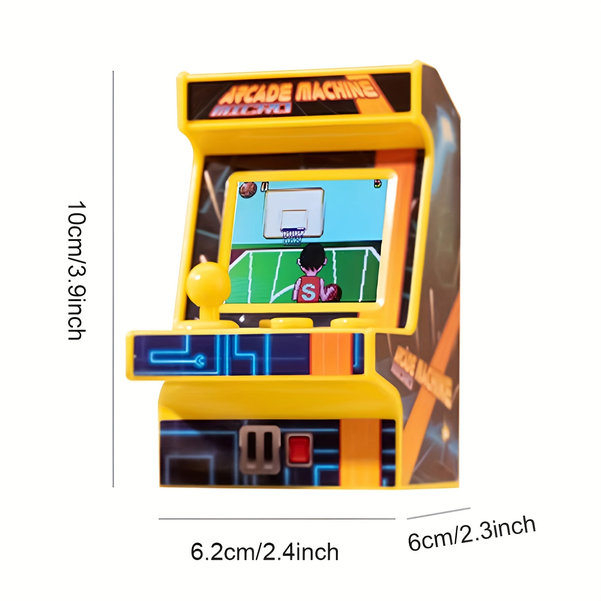 Retro Arcade Machine with Multiple Games