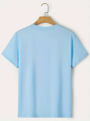 Big Smile Graphic T shirt Casual Comfy Tee For Men
