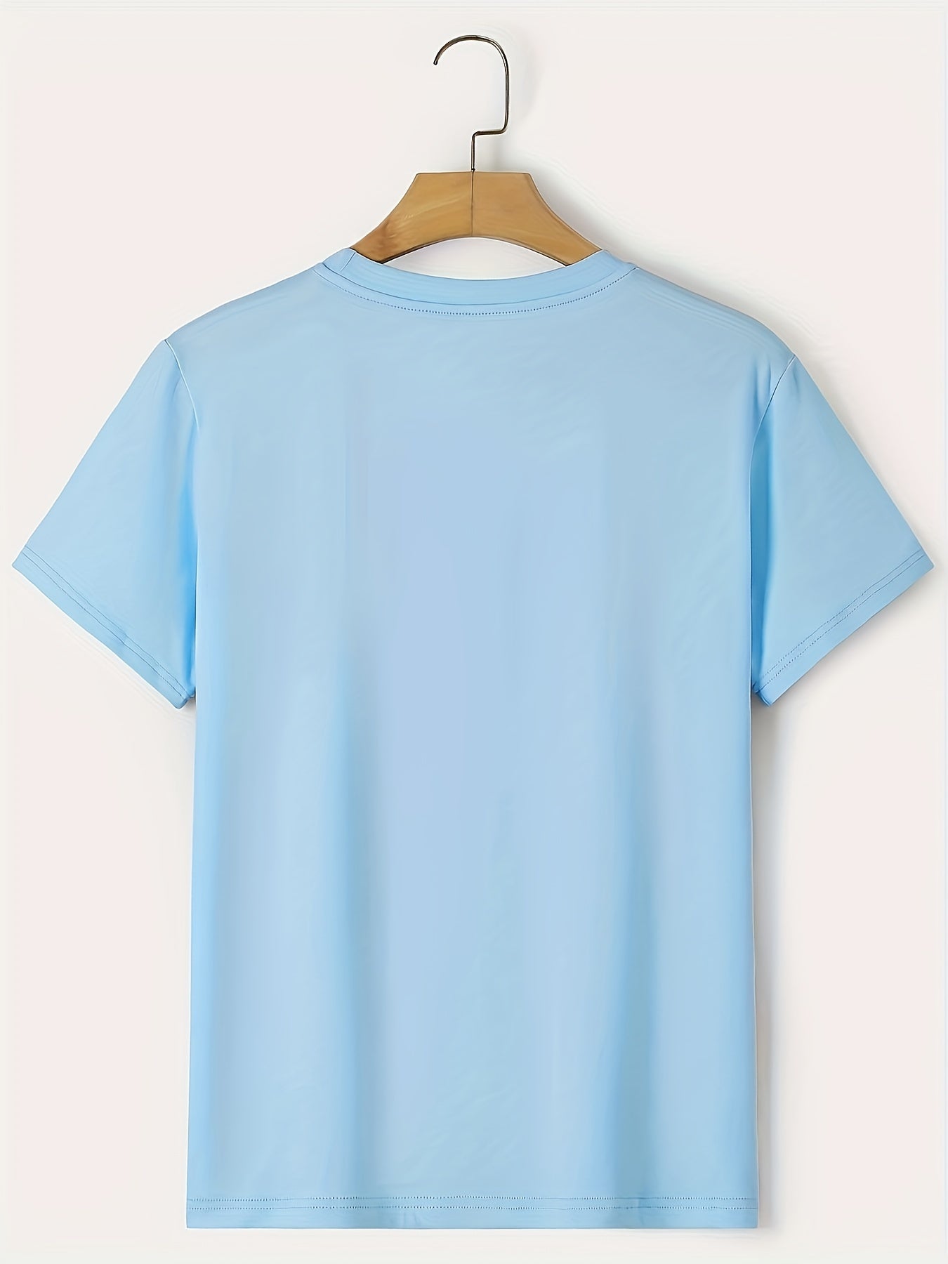 STAY TRUE Graphic Crew Neck Active T-shirt Men's Casual Comfy Tee