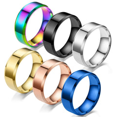 Men's Stainless Steel Minimalist Ring