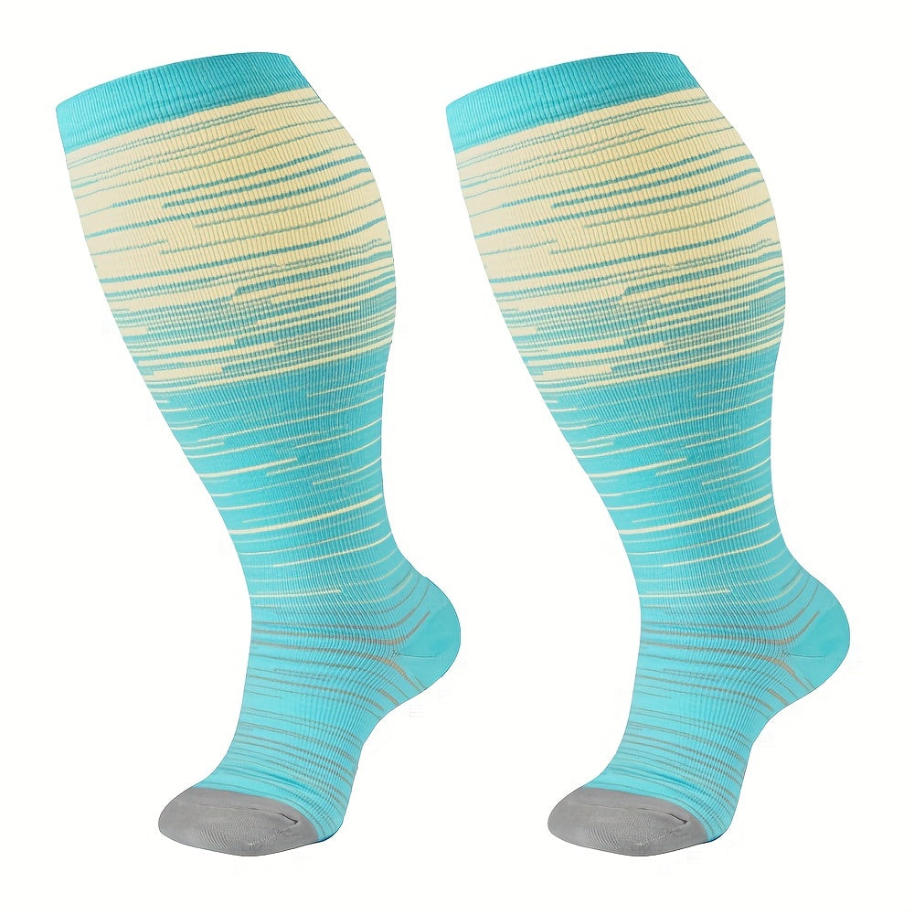  Compression Socks 20 30 Mmhg Extra Wide Knee High Support