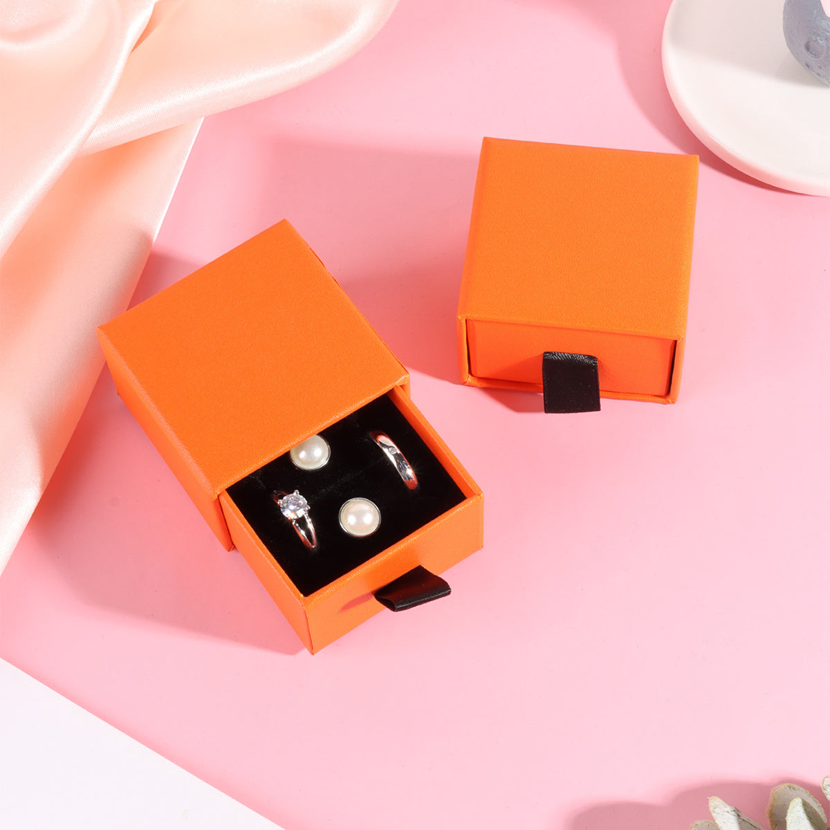 Large Capacity Jewelry Box for Ring Earrings Necklace