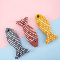 Interactive Cat Toy Durable Plush Pillows Kitten Toy