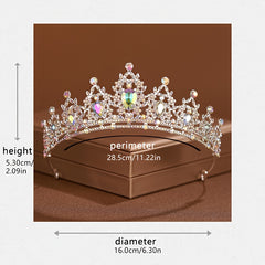 Rhinestone Crown Hair Accessory for Princess Dress Up