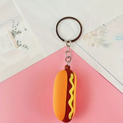 Baby Door Plate Pendant School Bag Key Chain Cartoon Doll Pendant Key Chain