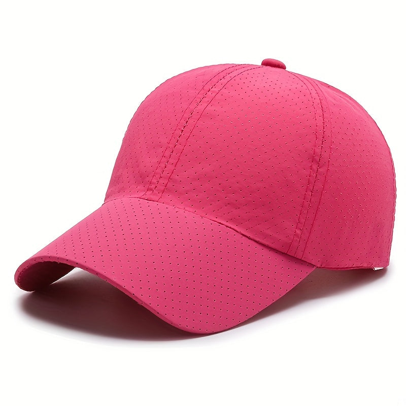 Mesh Breathable Baseball Cap Quick Drying Sun Hat Lightweight Dad Hat