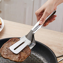 Stainless Steel Frying Shovel Clip for BBQ Pancakes