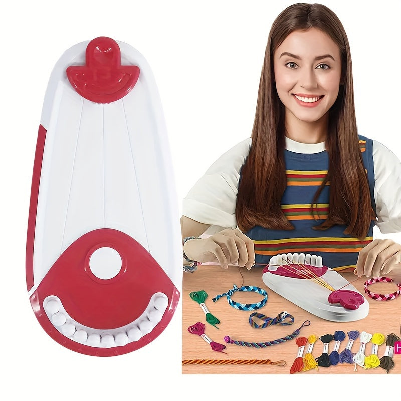 Bracelet Making Kit With 20 Pre cut Threads Can Make Up To 8 Bracelets