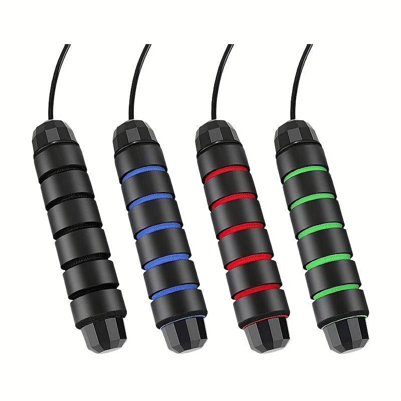 Speed Jump Rope with Memory Foam Handle for Cardio Training