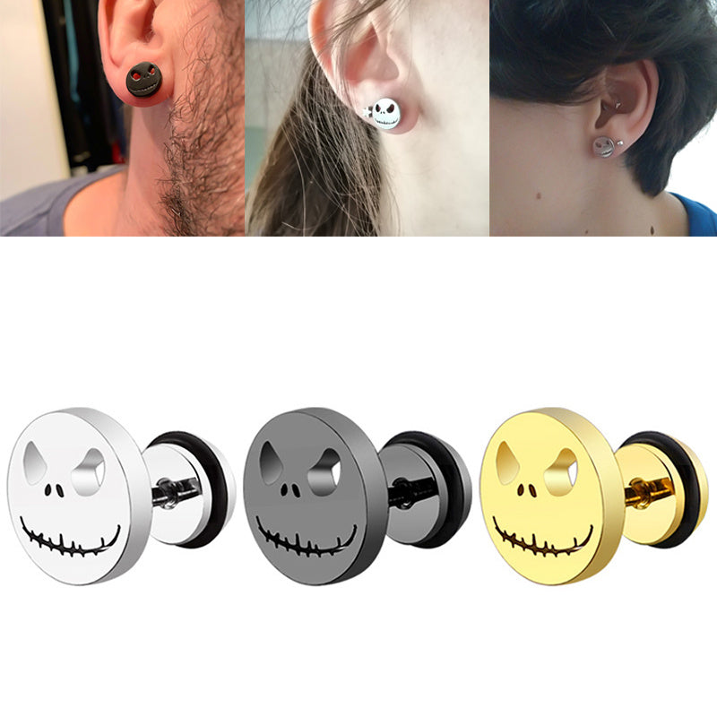 Men's Halloween Alloy Earrings
